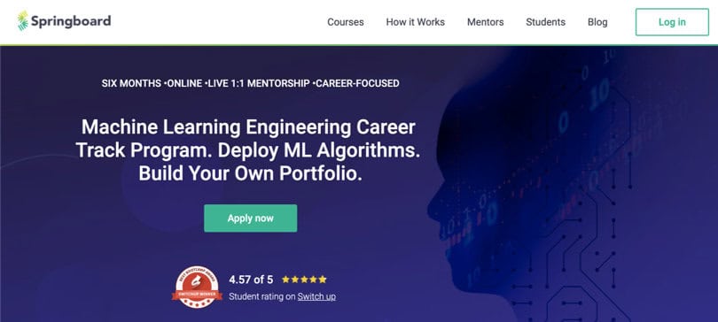 Image Machine Learning Courses Online - Machine Learning Engineering, Springboard