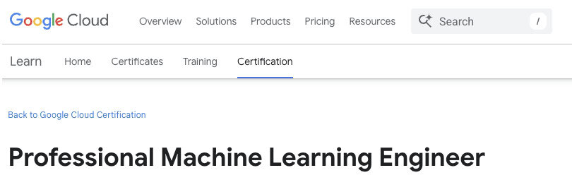 professional-machine-learning-engineer-cert-google